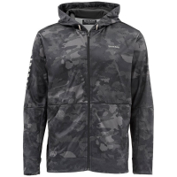 Толстовка SIMMS Challenger Hoody - Full Zip цвет Hex Flo Camo Carbon