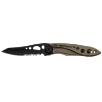 Нож складной LEATHERMAN  Skeletool KBX Black Coyote Tan  превью 6