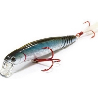 Воблер LUCKY CRAFT Live Flash Minnow 120MR SP цв. Bloody Aurora Black превью 1