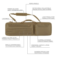Чехол для оружия ALLEN TAC SIX Lockable Squad Tactical Gun Case цвет Coyote превью 3