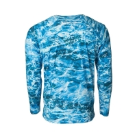 Термокофта BANDED Performance Adventure Shirt-Mock Neck цвет Mossy Oak Nautical превью 3