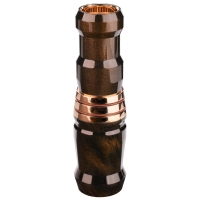 Манок на белолобого гуся D.E.D CUSTOM CALLS Зов вдовы Call of widow Short barrel (делрин) цв. Черное золото