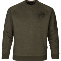 Джемпер SEELAND Key-Point Sweatshirt цвет Pine green melange