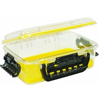 Кейс PLANO Guide водонепроницаемый 22,8 х 13,3 х 9,2 см цвет Желтый / Прозрачный