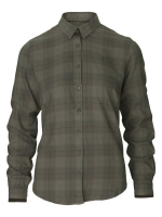 Рубашка SEELAND Range Lady Shirt цвет Pine green check превью 1