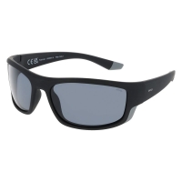Очки солнцезащитные INVU Спортивные IA22604A с чехлом 20063 цв. матовый черный с серый цв. ст. серый
