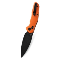 Нож складной BESTECH Ronan 14C28N рукоять стеклотекстолит G10 цв. Оранжевый / Черный превью 4