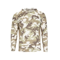 Термокофта SIMMS SolarVent Hoody цвет Woodland Camo Sandbar