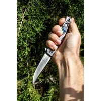 Нож складной RUIKE Knife P108-SF цв. Серый превью 13