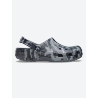 Сабо CROCS Classic Printed Camo Clog цвет Серый камуфляж