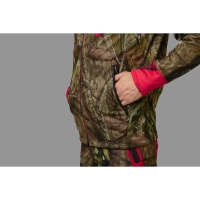 Куртка HARKILA Moose Hunter 2.0 Fleece Jacket цвет Mossy Oak Break-Up Country / Mossy Oak Red превью 5