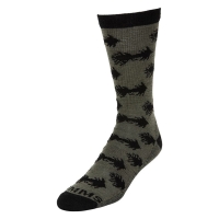 Носки SIMMS Daily Sock цвет Woolly Bugger Moss