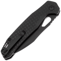 Нож складной CJRB Frack AR-RPM9 рукоять Сталь цв. Черный превью 2