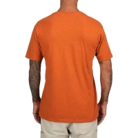Футболка SIMMS Trout Outline T-Shirt цвет Adobe Heather превью 2