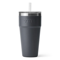 Термокружка YETI Rambler Straw Cap 760 цвет Charcoal превью 2