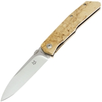 Нож складной полуавтоматический FOX KNIVES Terzuola Sicilian сталь N690Co рукоять Карельская береза