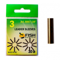 Трубка обжимная FISH SEASON Leader Sleeves 1,2 мм № 2 (20 шт.)