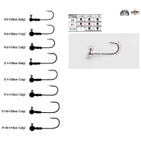 Джиг-Головка DECOY VJ-31F № 1 1,8 гр 1/16 oz превью 1