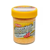 Паста форелевая BERKLEY PowerBait Natural Scent Glitter Икра цв. Персик