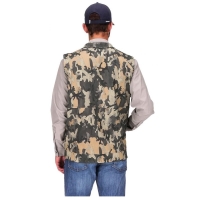 Жилет SIMMS Rogue Fleece Vest цвет Hex Flo Camo Timber превью 2