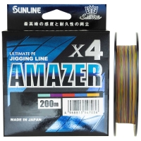 Плетенка SUNLINE Amazer X4 200 м цв. Многоцветный #3