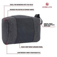 Подушка стрелковая ALLEN Eliminator Filled Lightweight Round Attachable Bag цвет Black / Grey превью 3