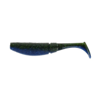 Виброхвост SAKURA Slit Shad 5 см код цв. 060 Junebug (20 шт.) превью 1