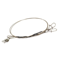 Поводок METSUI 7X7 Brown Wire Leader 35 см 12 кг (2 шт.)