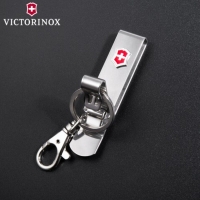 Подвеска для ремня VICTORINOX Multiclip до 5 см с карабином, цв. хром превью 4