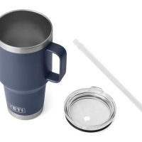 Термокружка YETI Rambler Straw Mug 994 цвет Navy превью 2