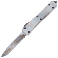 Нож автоматический MICROTECH Ultratech S/E сталь M390, рукоять алюминий цв. Белый превью 1