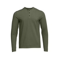 Футболка SITKA Foothills LS Henley цвет Olive Green превью 1