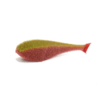 Поролоновая рыбка LEX Classic Fish NO 10 BLB (кирпичное тело / салатовая спина / красный хвост)