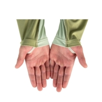 Термокофта SIMMS Bugstopper Solarflex Hoody цвет Light Green / Sage Heather превью 3