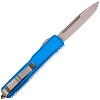 Нож автоматический MICROTECH Ultratech S/E Bohler M390, рукоять алюминий цв. Синий превью 4