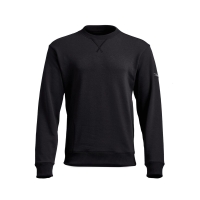 Толстовка SITKA Essential Crew Sweatshirt цвет Black превью 1