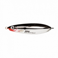 Блесна колеблющаяся RAPALA Rattlin Minnow Spoon с шумовой камерой 16 г цв. CH превью 1