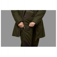 Брюки HARKILA Metso Winter trousers Women цвет Willow green / Shadow brown превью 4