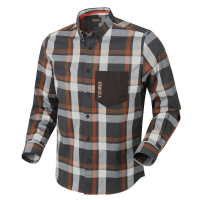 Рубашка HARKILA Amlet LS Shirt цвет Spice check превью 4