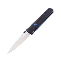 Нож складной BOKER IcePick Dagger сталь VG10 рукоять сталь/карбон превью 1