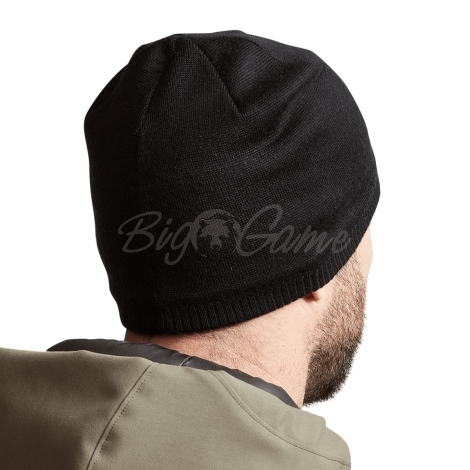 Шапка SITKA Wheatland Beanie цвет Black фото 2