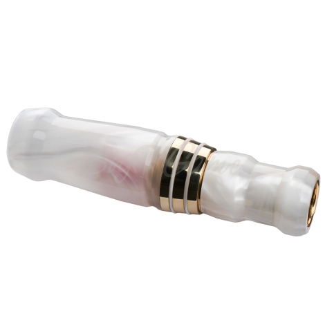 Манок на гуся D.E.D CUSTOM CALLS Зов Тундры Call of Tundra (пластик) цв. Белый перламутр фото 3