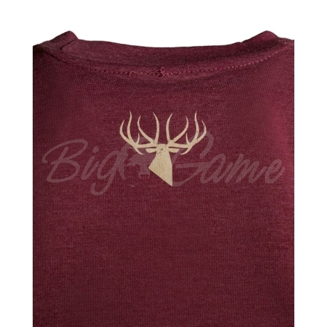 Футболка KING'S Rut Tee цвет Heather Burgundy фото 2