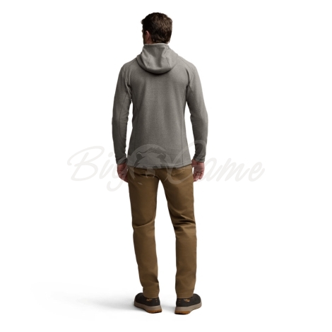 Толстовка SITKA Snowcrest Full-Zip Hooded Fleece цвет Woodsmoke Heather фото 6