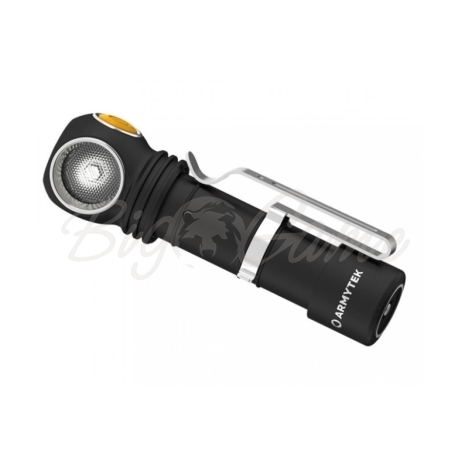 Фонарь налобный ARMYTEK Wizard C2 Pro Magnet USB Теплый цвет черный фото 1