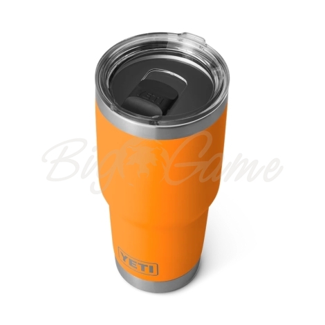 Термокружка YETI Rambler Tumbler w/Magslider Lid 887 цвет King Crab Orange фото 3