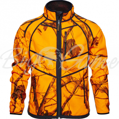 Толстовка SEELAND Kraft Reversible Fleece Jacket цвет REALTREE APB / SOIL BROWN фото 3