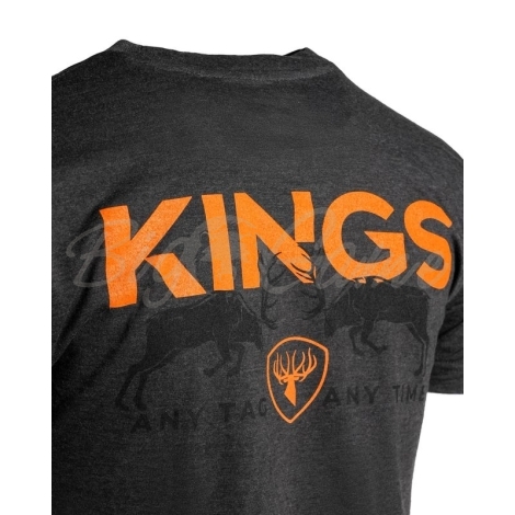 Футболка KING'S Battle Tee цвет Heather Graphite фото 2