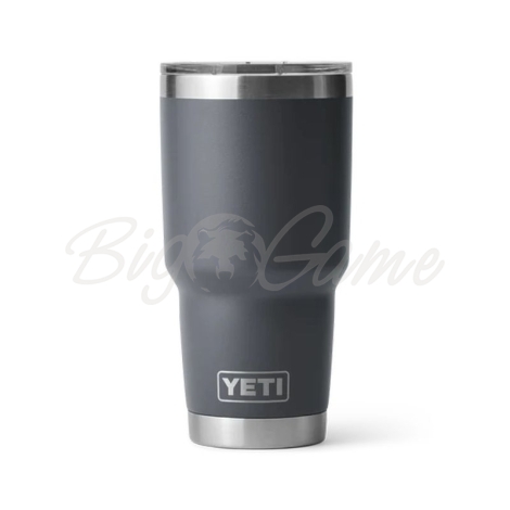 Термокружка YETI Rambler Tumbler 887 цвет Charcoal фото 1