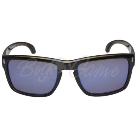 Очки солнцезащитные MAKO GT цв. Shiny Black & Tort цв. стекла Glass Blue Mirror фото 5
